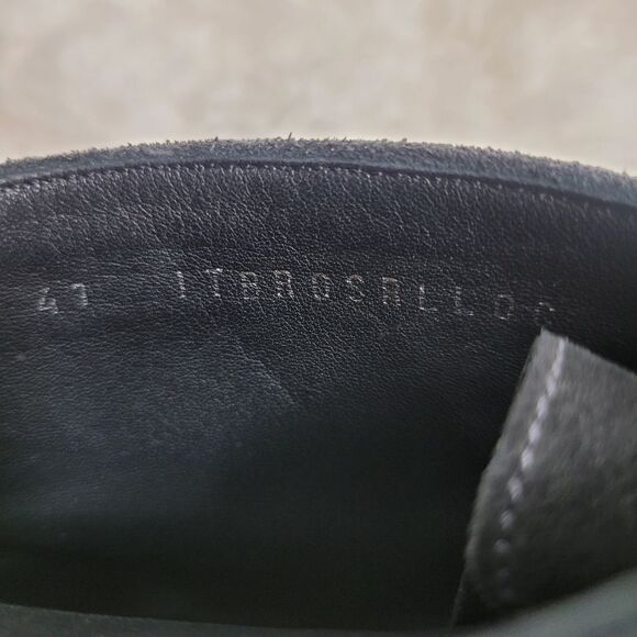 Burberry Chukka Boots Men\'s Size 8  Black Suede Bexton Desert Shoes main image 6